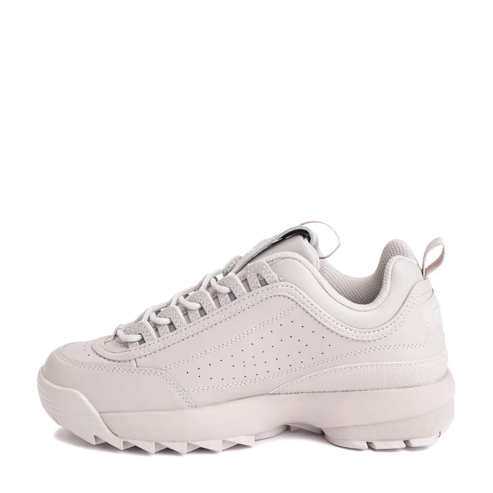 Best Fila Womens Disruptor 2 Premium Athletic Shoe - Silver Grey Monochrome