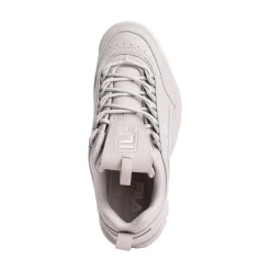 Best Fila Womens Disruptor 2 Premium Athletic Shoe - Silver Grey Monochrome