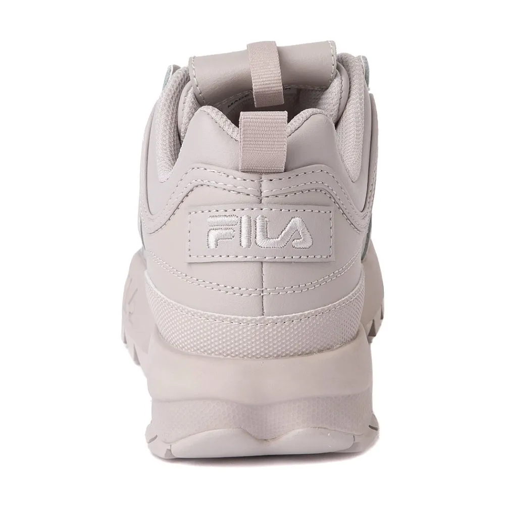 Best Fila Womens Disruptor 2 Premium Athletic Shoe - Silver Grey Monochrome