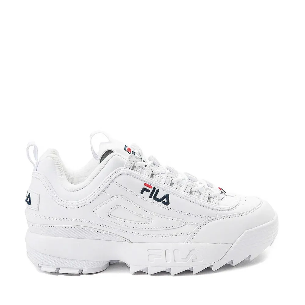 Shop Fila Womens Disruptor 2 Premium Athletic Shoe - White