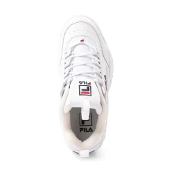Shop Fila Womens Disruptor 2 Premium Athletic Shoe - White