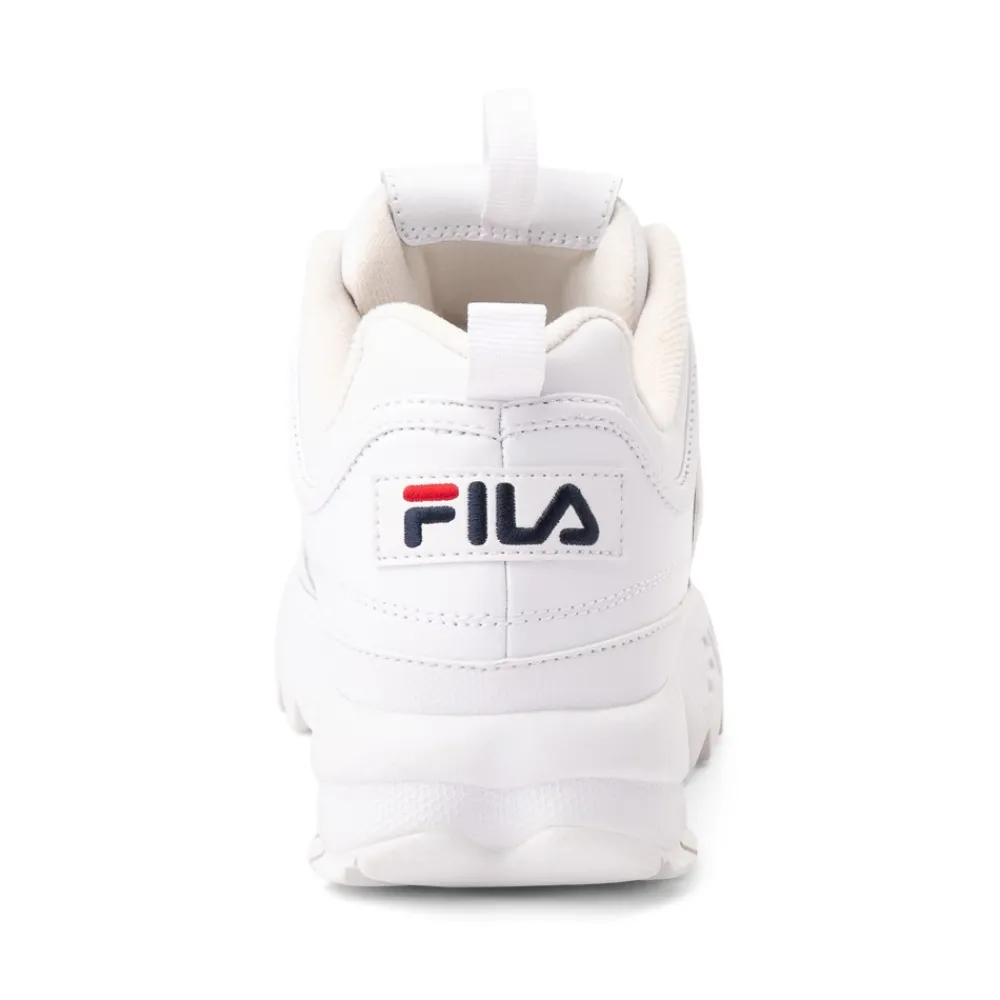 Shop Fila Womens Disruptor 2 Premium Athletic Shoe - White