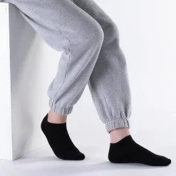 New Crocs Womens Footies 5 Pack - Black