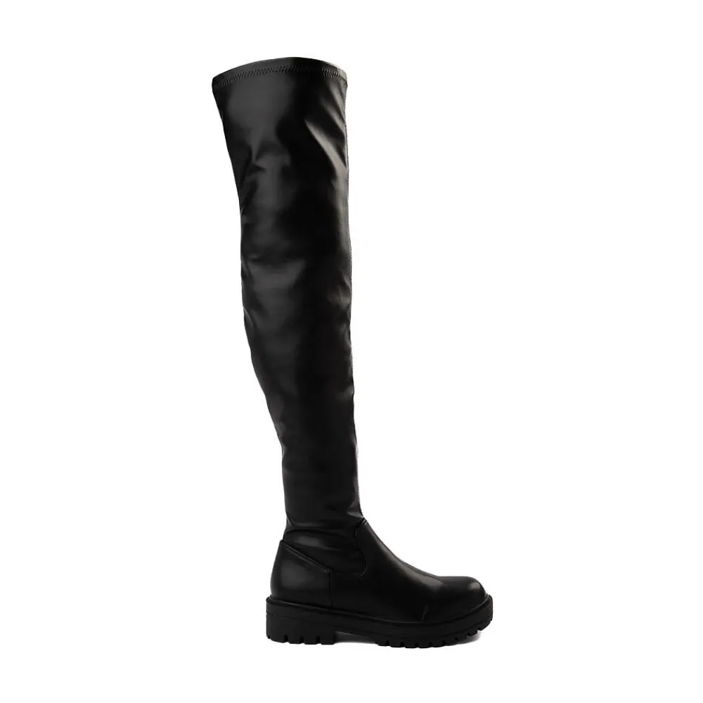 Clearance Heart in D Womens Motis Tall Boot - Black
