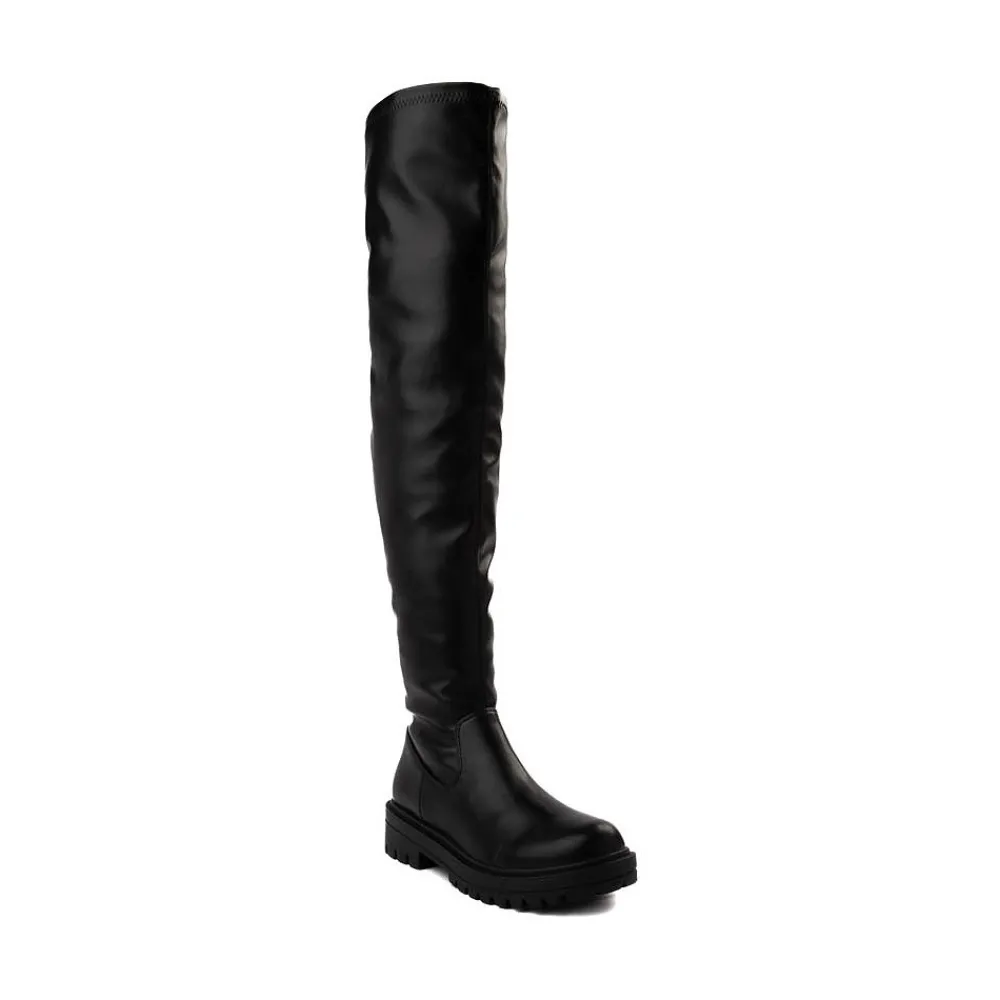 Clearance Heart in D Womens Motis Tall Boot - Black