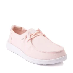 Flash Sale HEYDUDE Womens Wendy Slub Casual Shoe - Pink