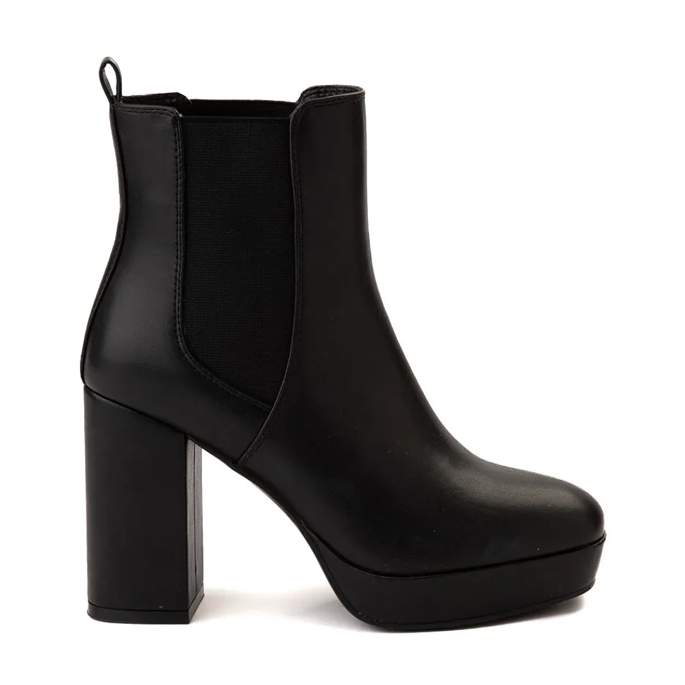 New MIA Womens Abriella Chelsea Boot - Black