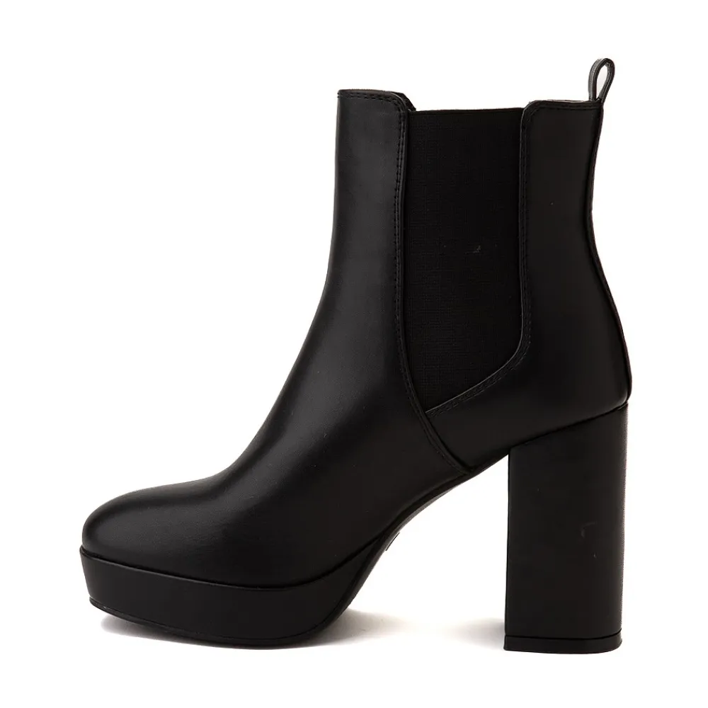 New MIA Womens Abriella Chelsea Boot - Black