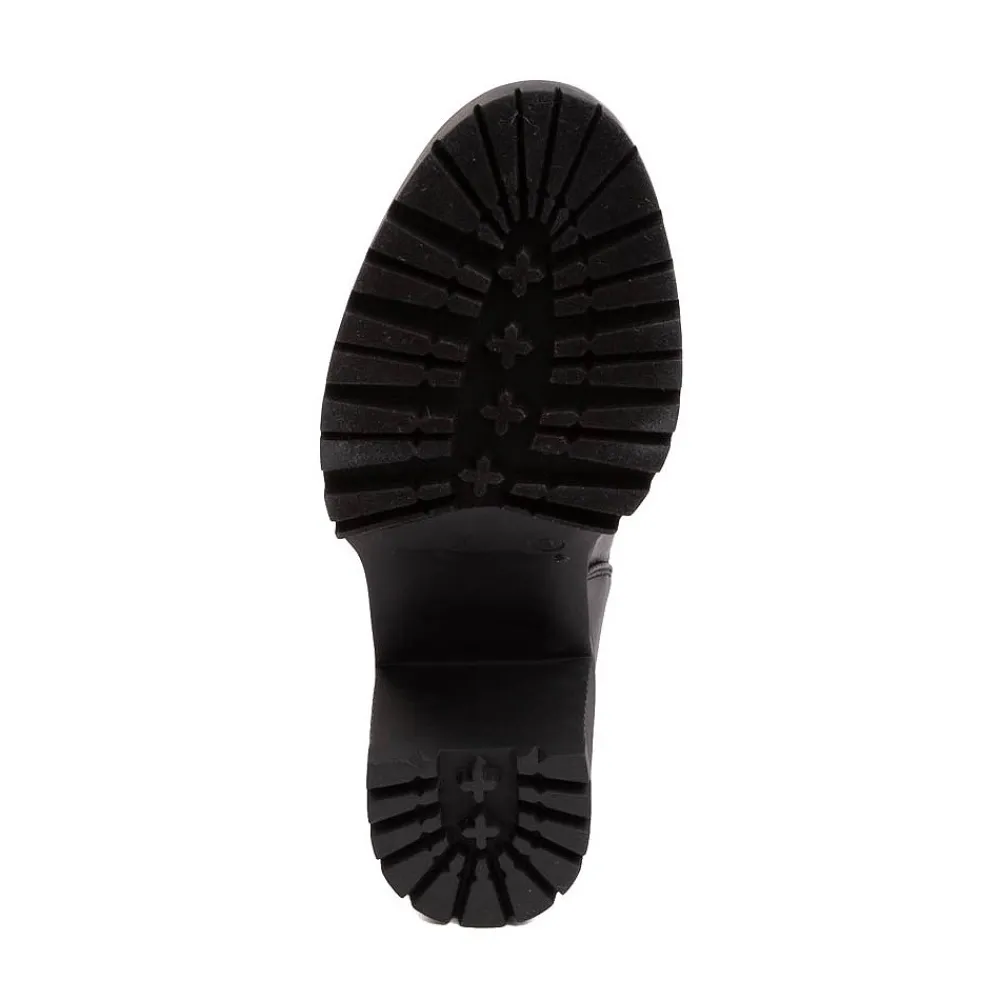 Fashion MIA Womens Avni Heel Boot - Black