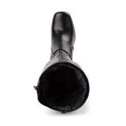 Cheap MIA Womens Everett Tall Heel Boot - Black