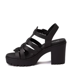 Online MIA Womens Tira Platform Sandal - Black