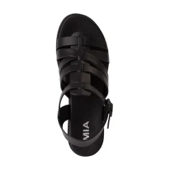 Online MIA Womens Tira Platform Sandal - Black