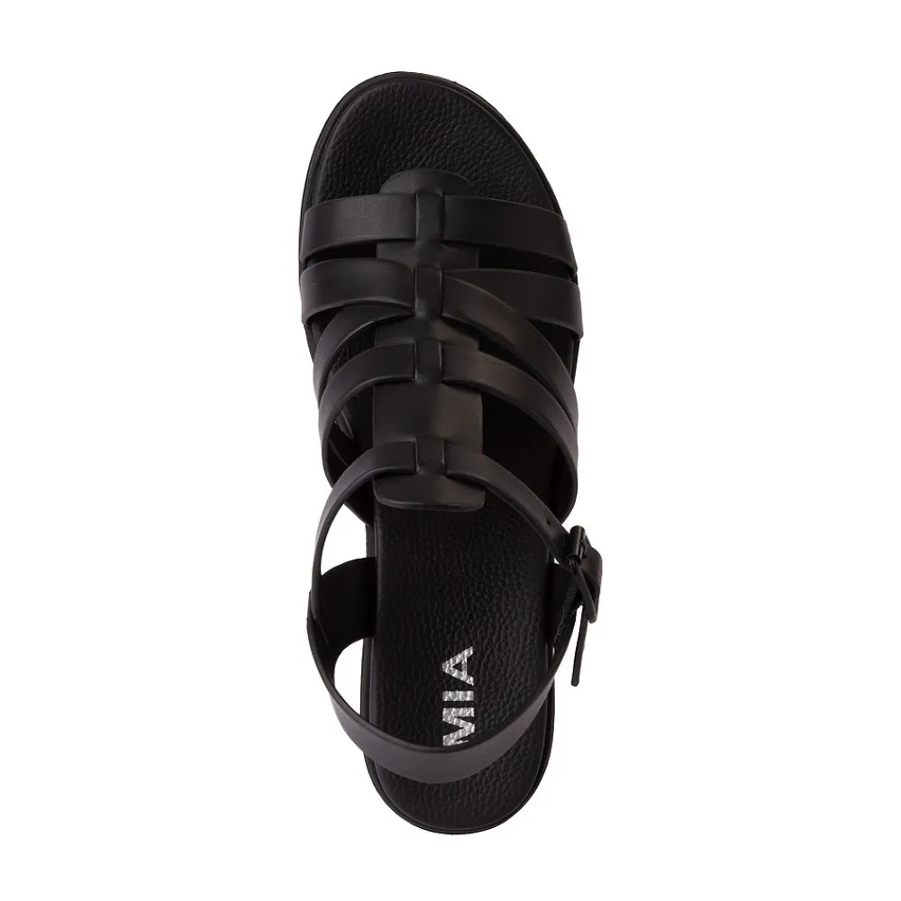 Online MIA Womens Tira Platform Sandal - Black