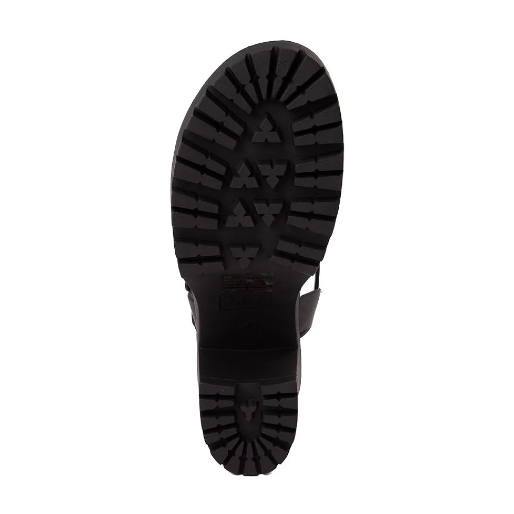 Online MIA Womens Tira Platform Sandal - Black