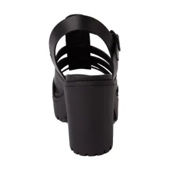Online MIA Womens Tira Platform Sandal - Black