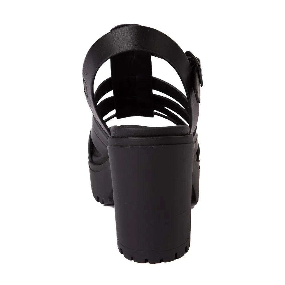 Online MIA Womens Tira Platform Sandal - Black