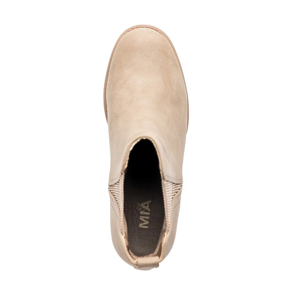 Cheap MIA Womens Wren Chelsea Boot - Sahara Sand