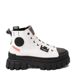 Outlet Palladium Womens Revolt Hi Platform Boot - White