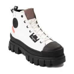 Outlet Palladium Womens Revolt Hi Platform Boot - White