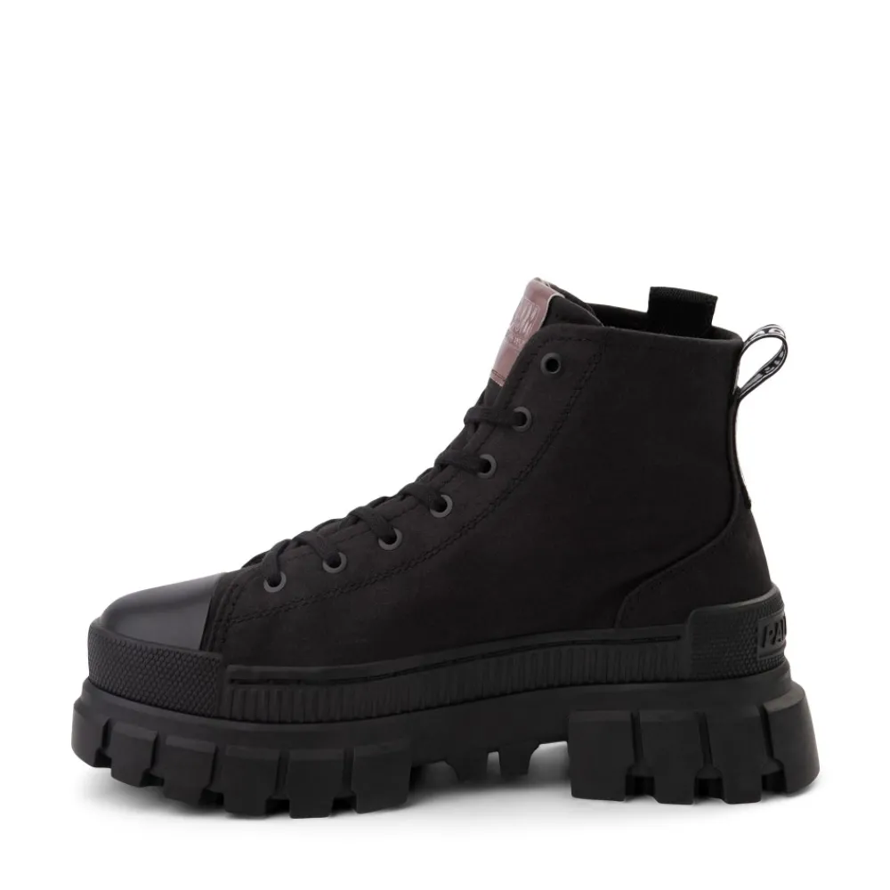 Store Palladium Womens Revolt Hi Platform Boot - Black
