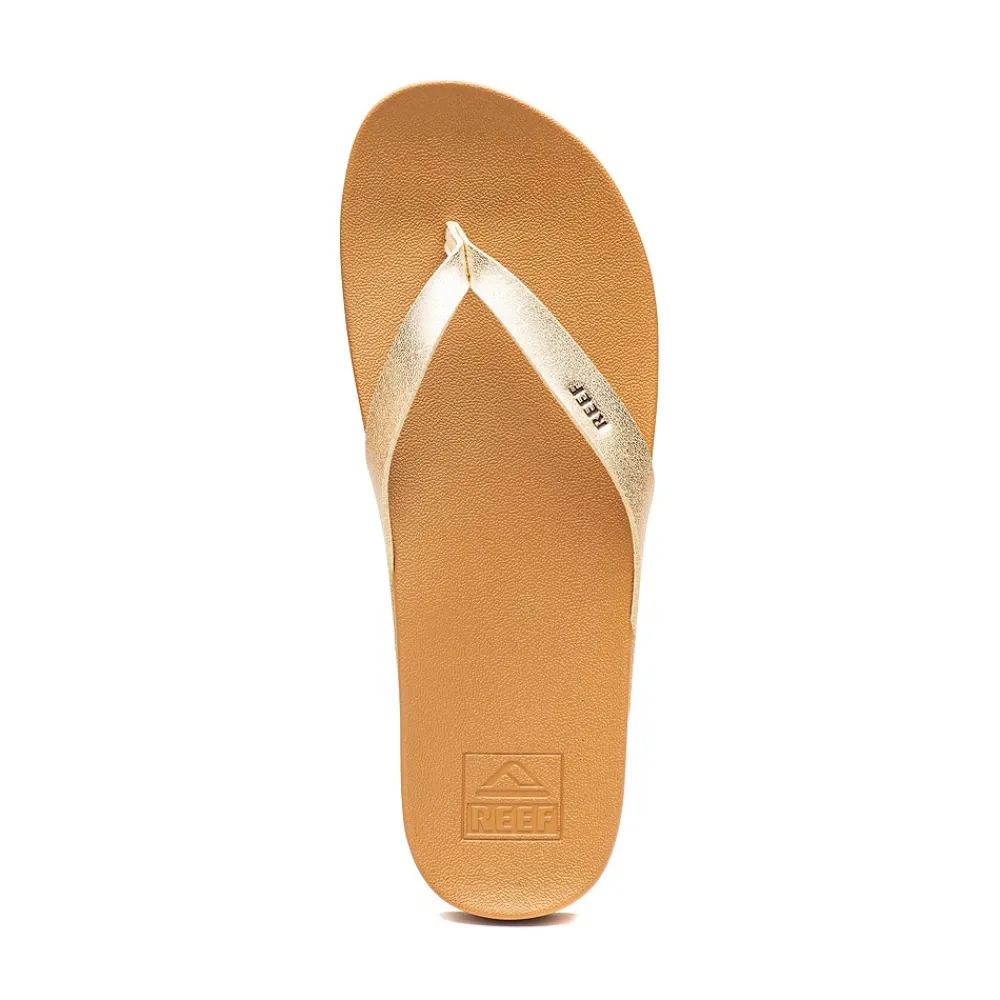 Cheap Reef Womens Cushion Court Sandal - Champagne