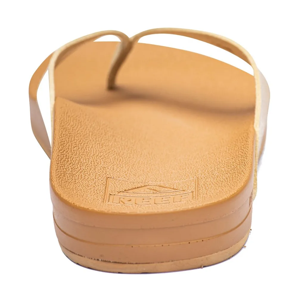 Cheap Reef Womens Cushion Court Sandal - Champagne