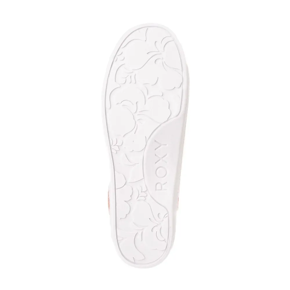 Cheap Roxy Womens Bayshore Plus Slip On Casual Shoe - Tan / Multicolour
