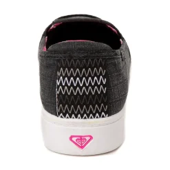 Cheap Roxy Womens Minnow Plus Slip On Casual Shoe - Black