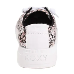 New Roxy Womens Rae Slip On Casual Shoe - Black / Daisies