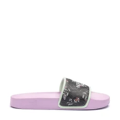 Discount The North Face Womens Base Camp Iii Slide Sandal - Lupine / Black