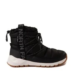 Shop The North Face Womens Thermoball Boot - Black / Gardenia White