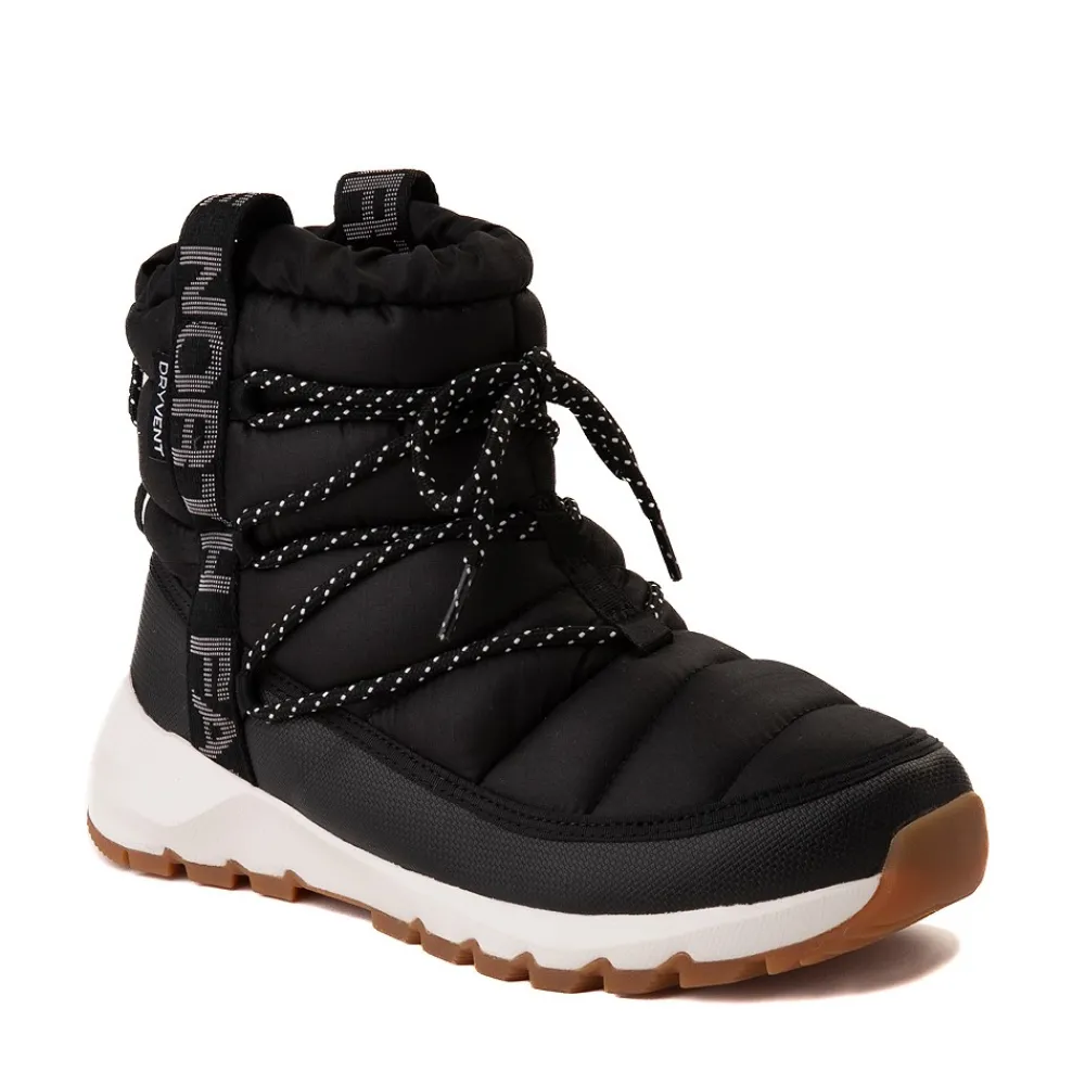 Shop The North Face Womens Thermoball Boot - Black / Gardenia White