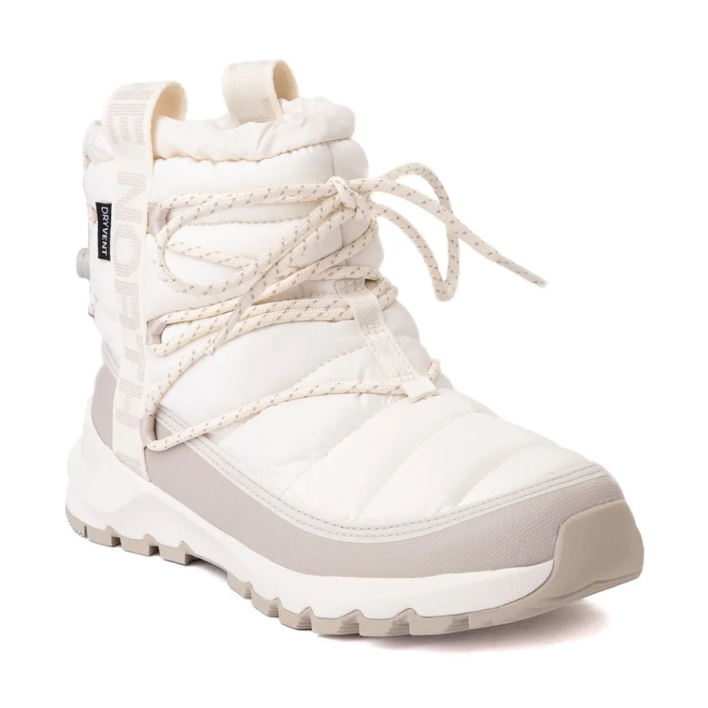 Outlet The North Face Womens Thermoball Boot - Gardenia White / Silver Grey