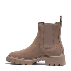Clearance Timberland Womens Cortina Valley Chelsea Boot - Taupe