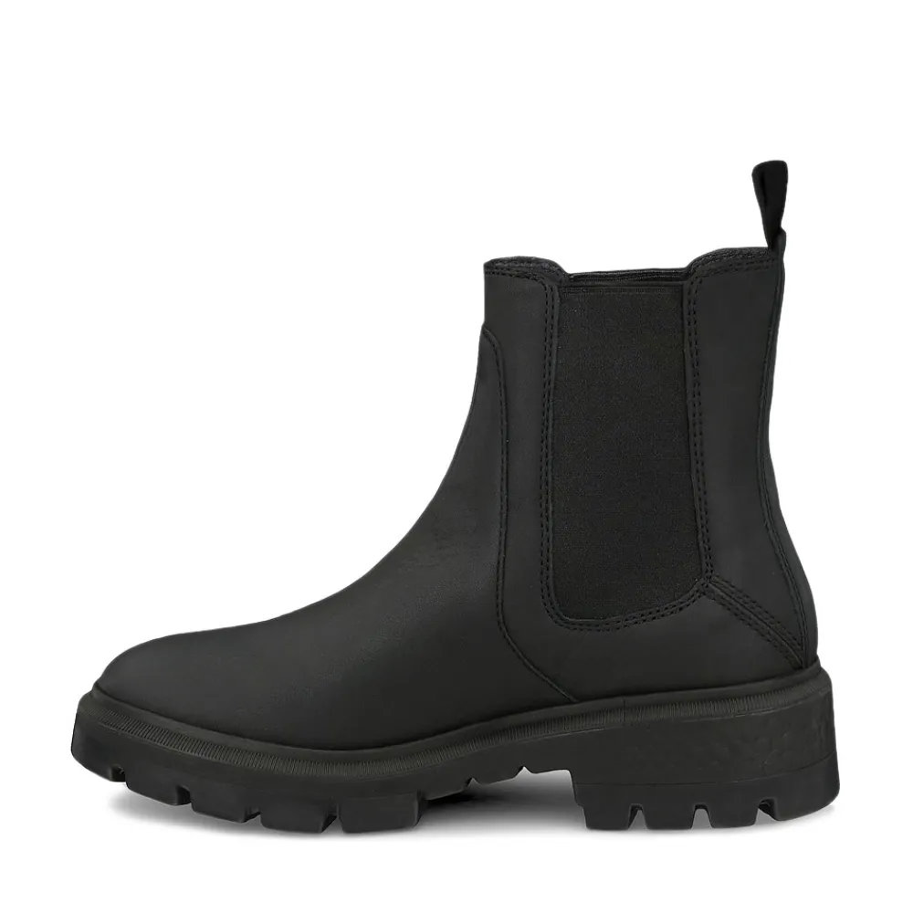 Hot Timberland Womens Cortina Valley Chelsea Slip On Boot - Black
