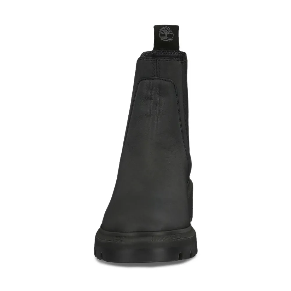 Hot Timberland Womens Cortina Valley Chelsea Slip On Boot - Black