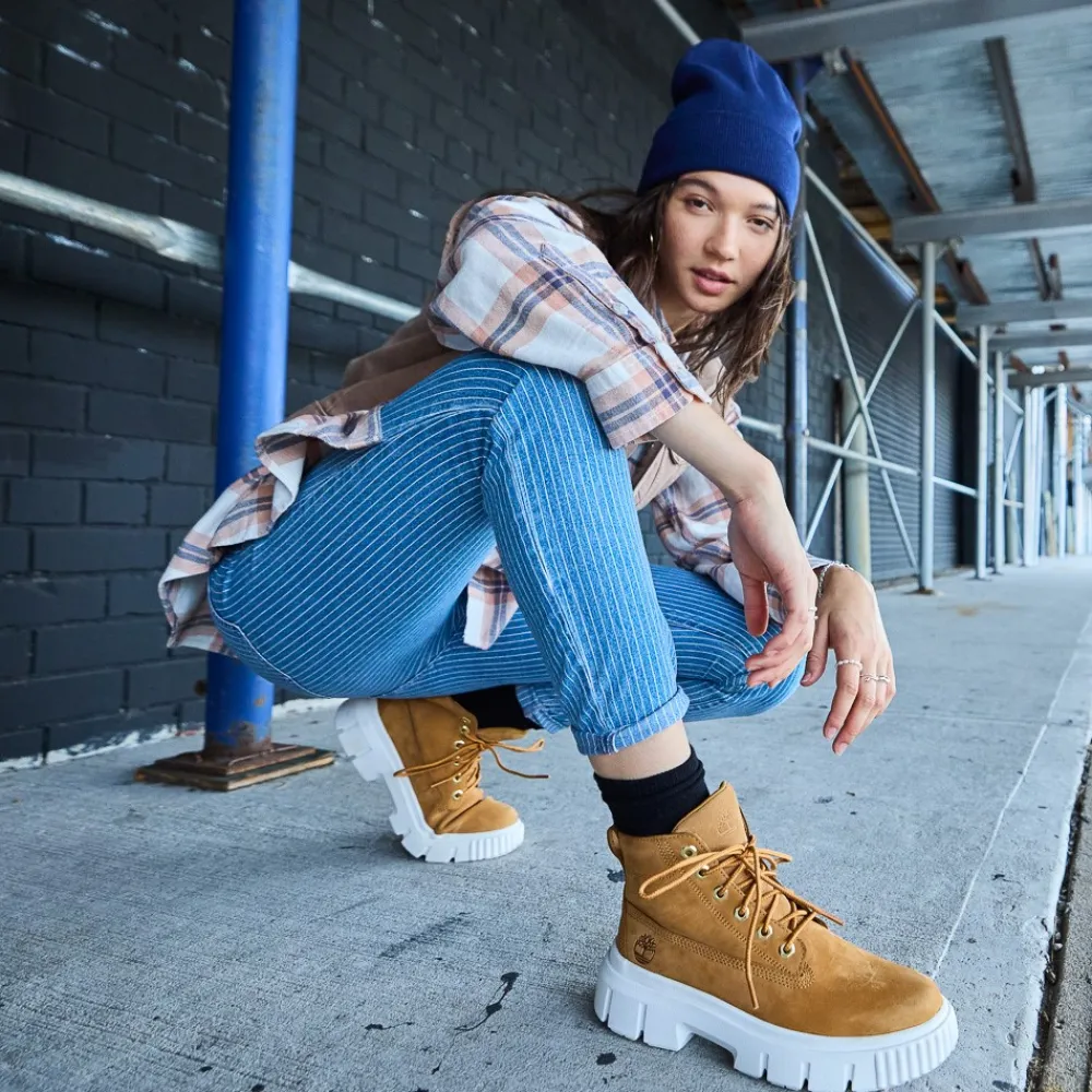New Timberland Womens Greyfield Boot - Wheat