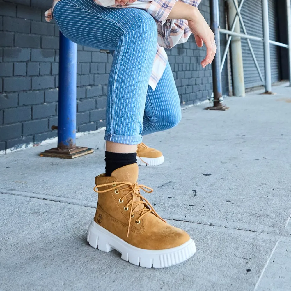 New Timberland Womens Greyfield Boot - Wheat