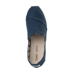 Cheap TOMS Womens Classic Slip On Casual Shoe - Majolica Blue