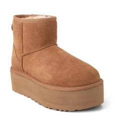 Discount UGG Womens ® Classic Mini Platform Boot - Chestnut