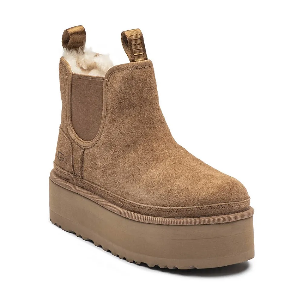 Sale UGG Womens ® Neumel Platform Chelsea Boot - Chestnut