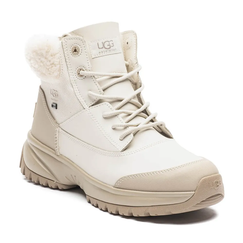 Clearance UGG Womens ® Yose Fluff V2 Boot - White Pine
