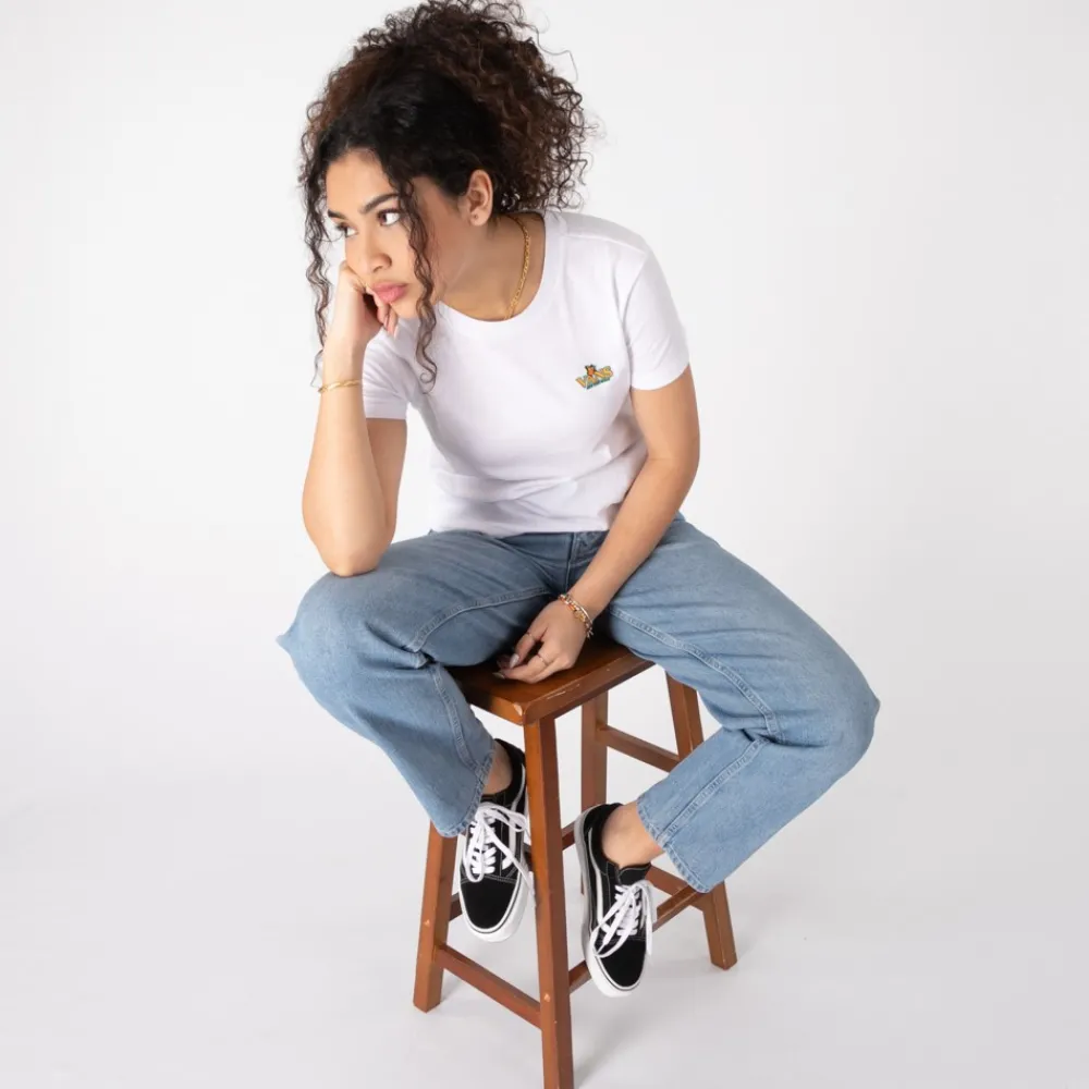 Sale Vans Womens Butterfire Tee - White